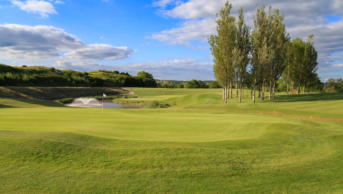 Putting green at The Hertsmere